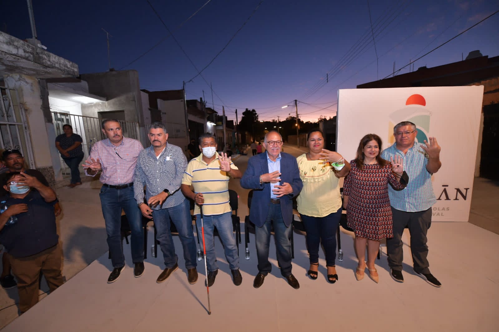 Inauguran obras en colonia Juárez con una inversión de 9.9 MDP
