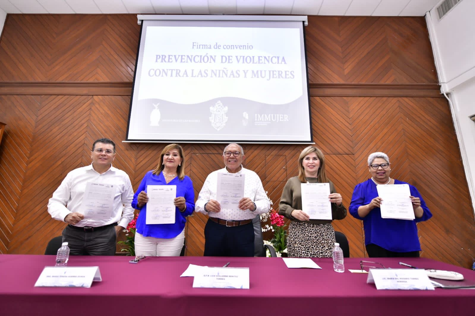 Gobierno Municipal y SEMUJERES firma convenio para la prevención de la violencia contra las niñas y mujeres