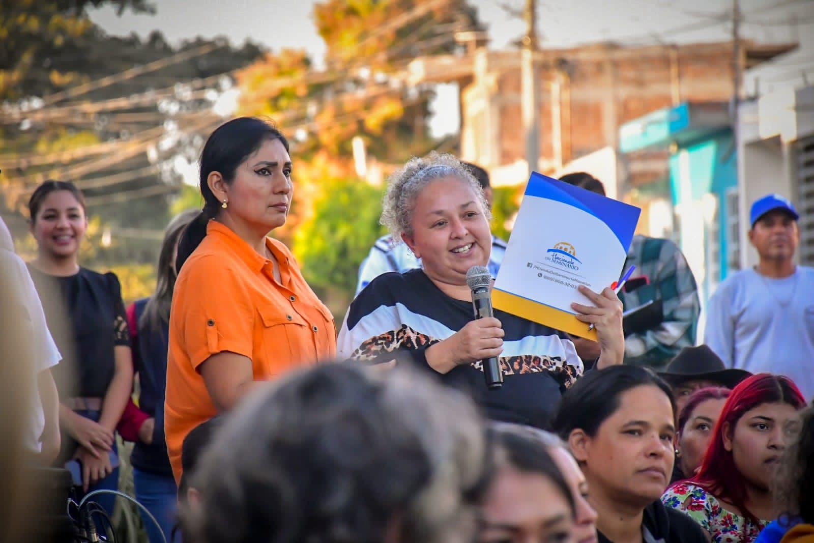 ¡Bienvenido! Es el primer Alcalde que nos visita en 20 años: vecinos de la calle Sara Medina de la Colonia Estero