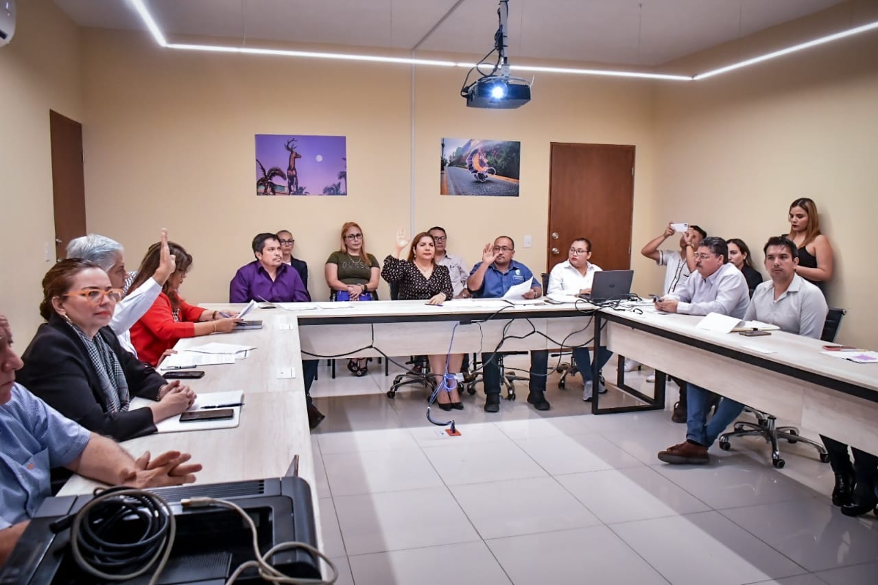 Por primera vez, el Gobierno de Mazatlán transmite una sesión ordinaria del Comité de adquisiciones, arrendamientos y servicios 2023.
