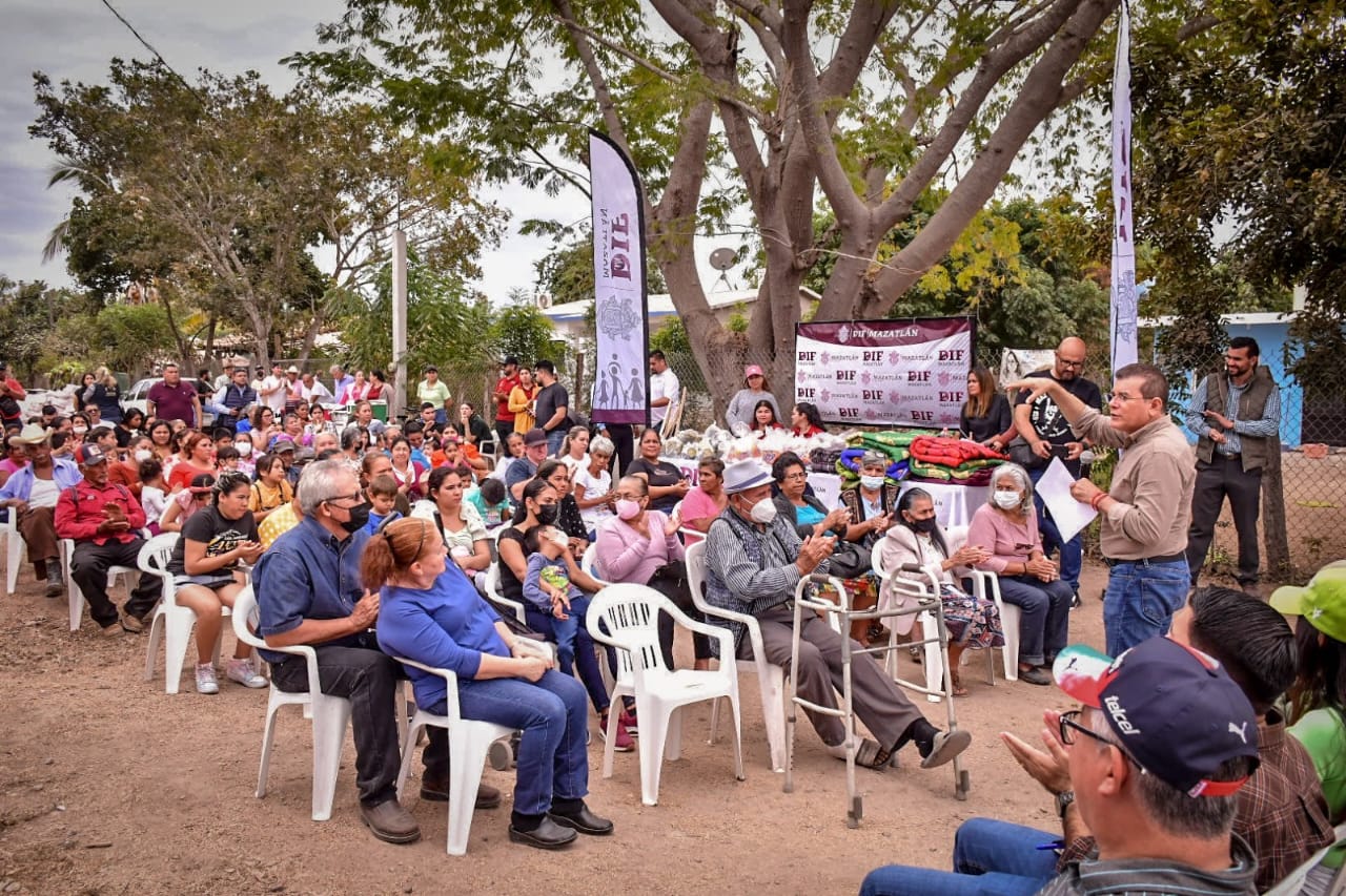 Cumple Alcalde con sindicaturas y comisarias, avanza en su recorrido por todos los poblados de Mazatlán.