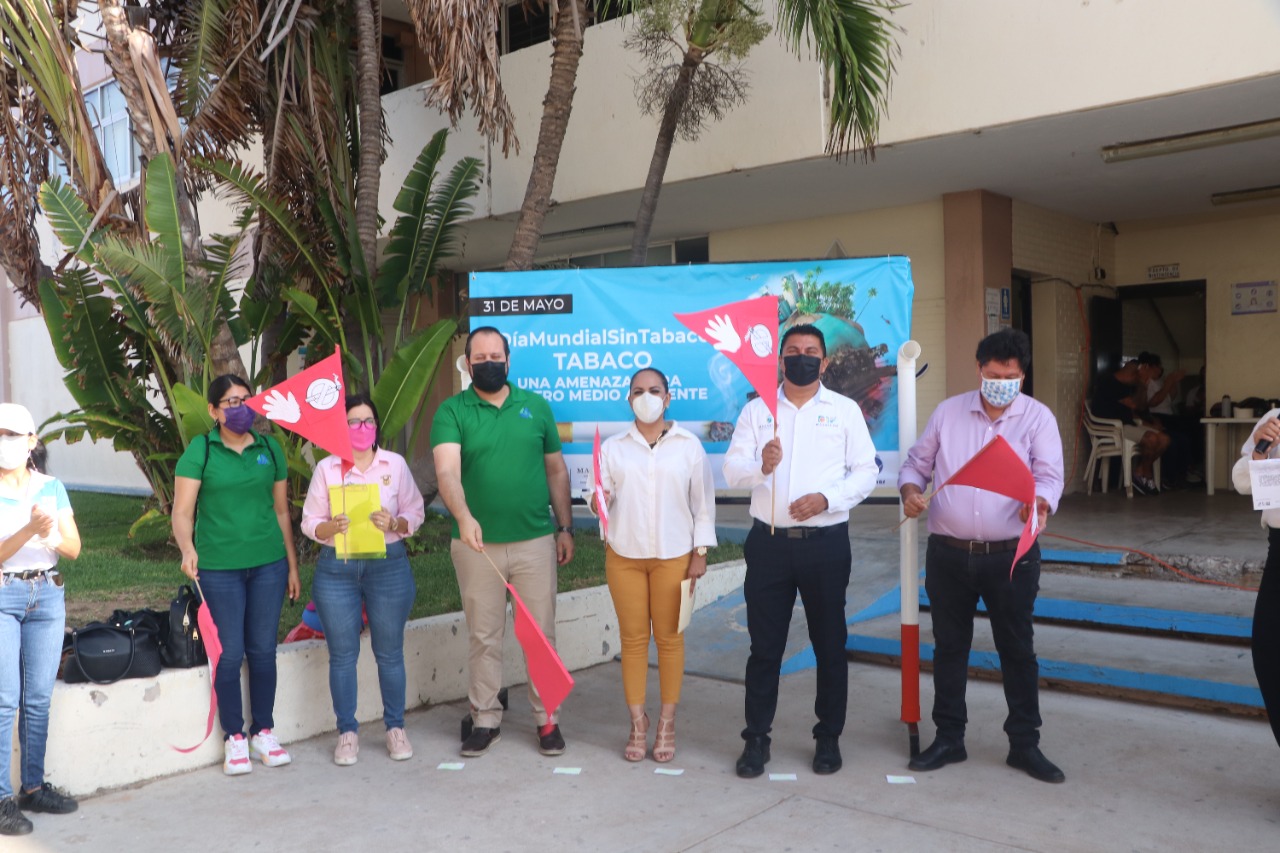 Conmemora Gobierno de Mazatlán y DIF el Día Mundial Sin Tabaco