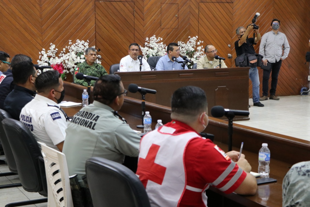 Preparado el Comité Local de Atención a Emergencias de Mazatlán ante pronóstico de lluvias