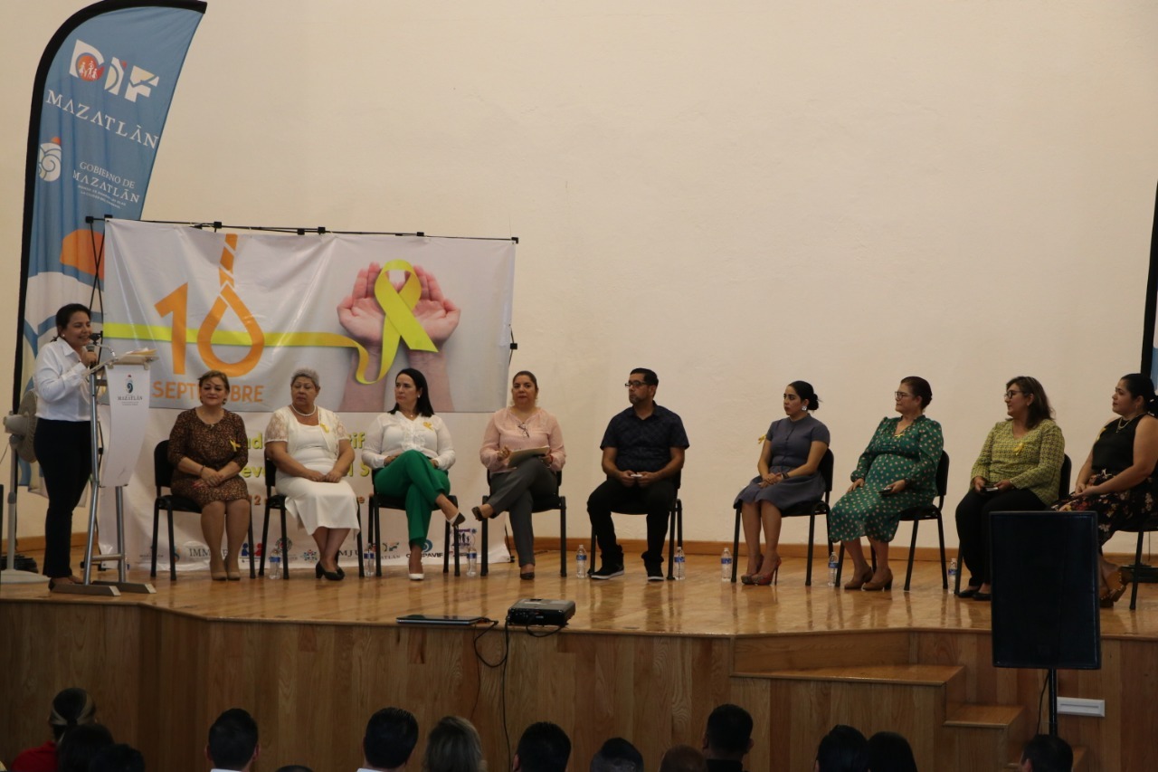 Realiza IMMUJER jornada de conferencias en conmemoración al Día Mundial para la prevención del Suicidio.