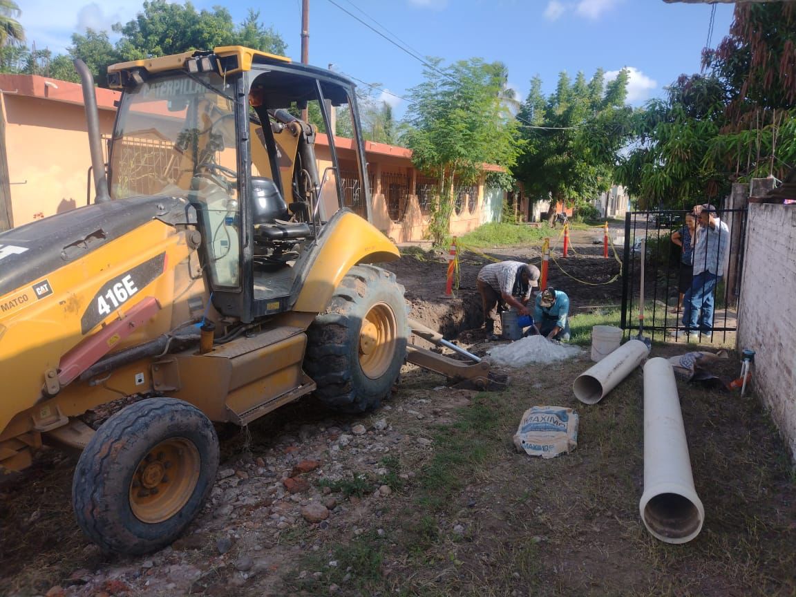 Rehabilita el Gobierno de Mazatlán subcolector en El Roble