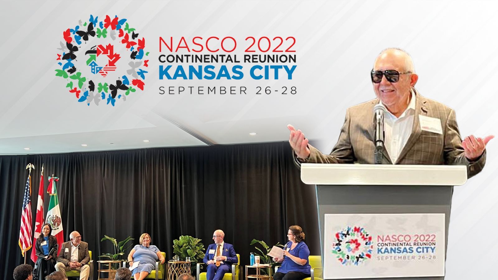 Mazatlán se ha reinventado en materia económica, industrial y turística a nivel internacional: Benitez Torres durante la reunión de Nasco 2022