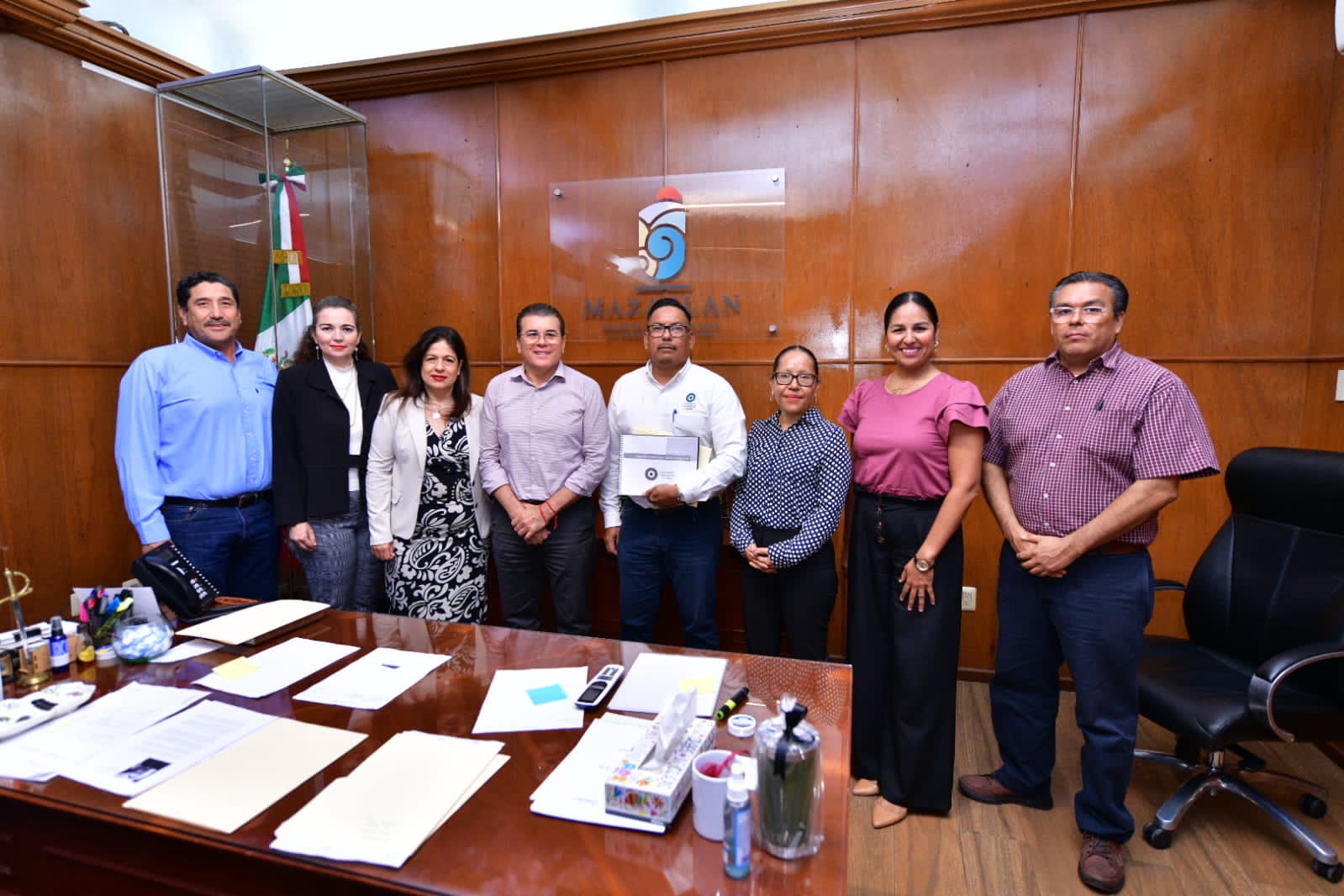 Alcalde se reúne con integrantes Observatorio Ciudadano