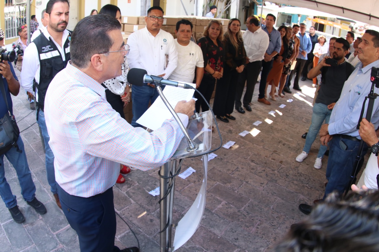 Anuncian programa de Reconversión de Sistema de Alumbrado Público en Mazatlán