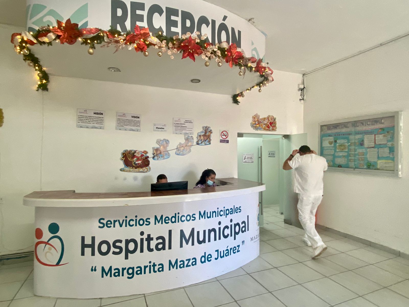 Exhorta Hospital Municipal a abrigar a niños y adultos mayores porque empiezan a sentirse bajas temperaturas*