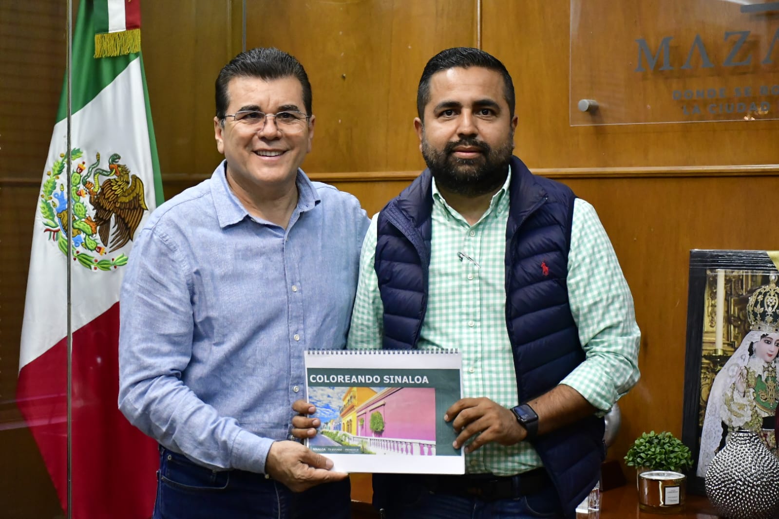 Gobierno Municipal y Promotur trabajarán de la mano con el programa “Coloreando Sinaloa” en comunidades de Mazatlán