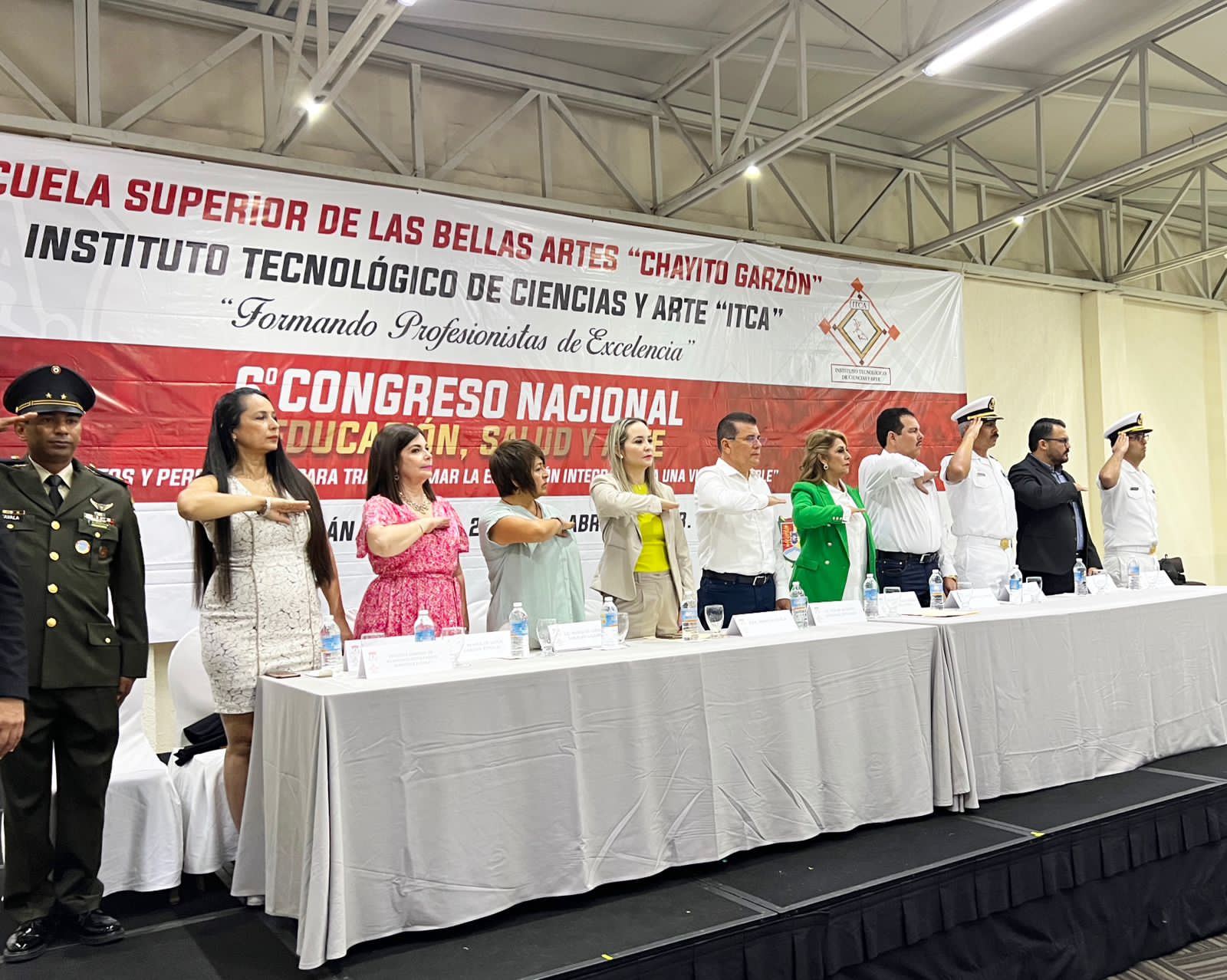 Alcalde inaugura 6to Congreso Nacional Educación, Salud y Arte.
