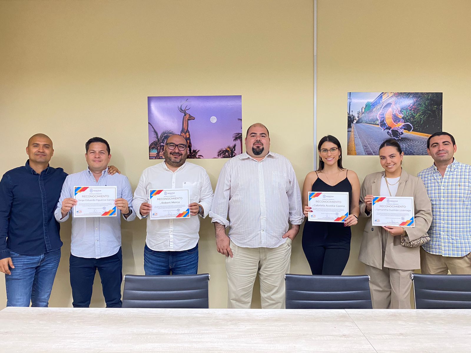 Reconoce Sedectur a capacitadores que han participado en el programa “Distintivo Anfitrión MZT”