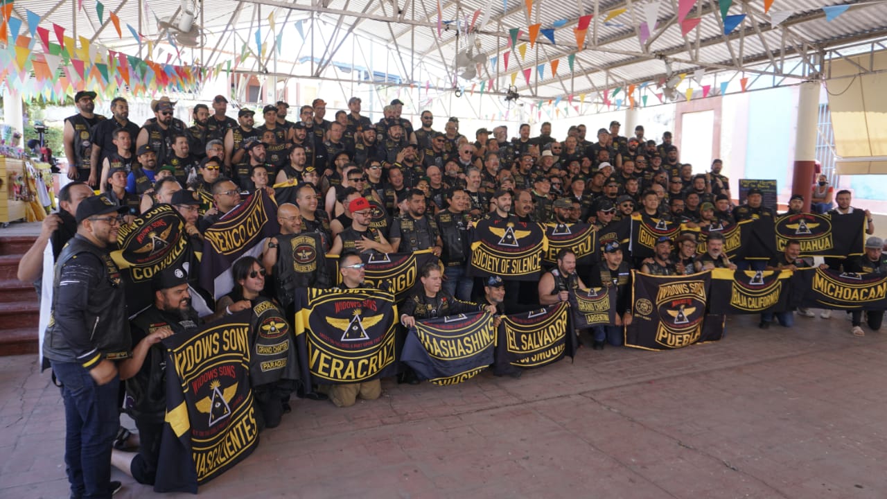 Conquista La Noria a Motociclistas Masones Widows Sons Grand Chapter México.