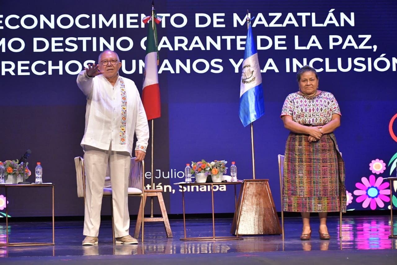 Recibe Mazatlán reconocimiento como Destino Garante de la Paz, los Derechos Humanos y la Inclusión.