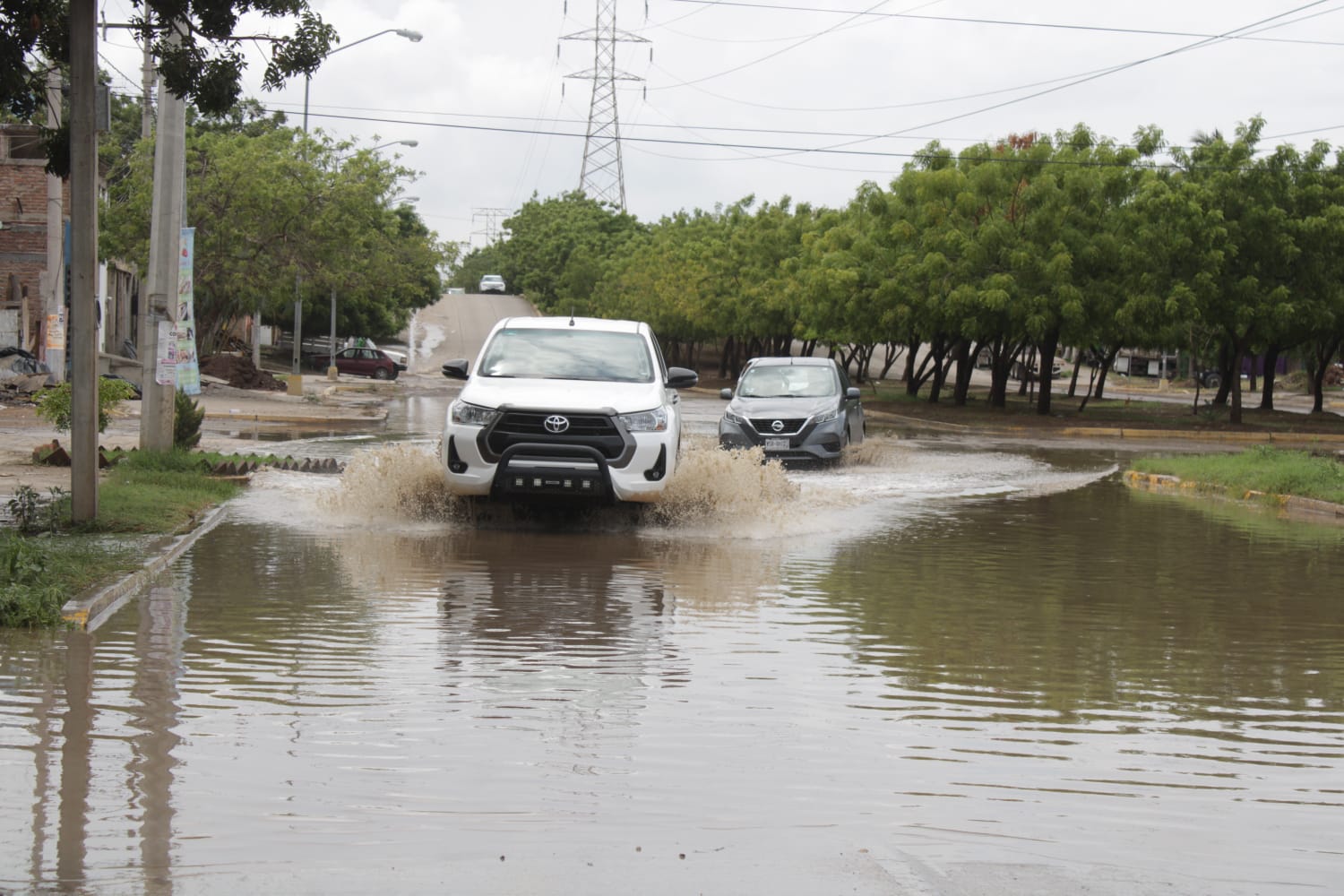 Exhorta PC a transitar por zonas seguras durante las lluvias.