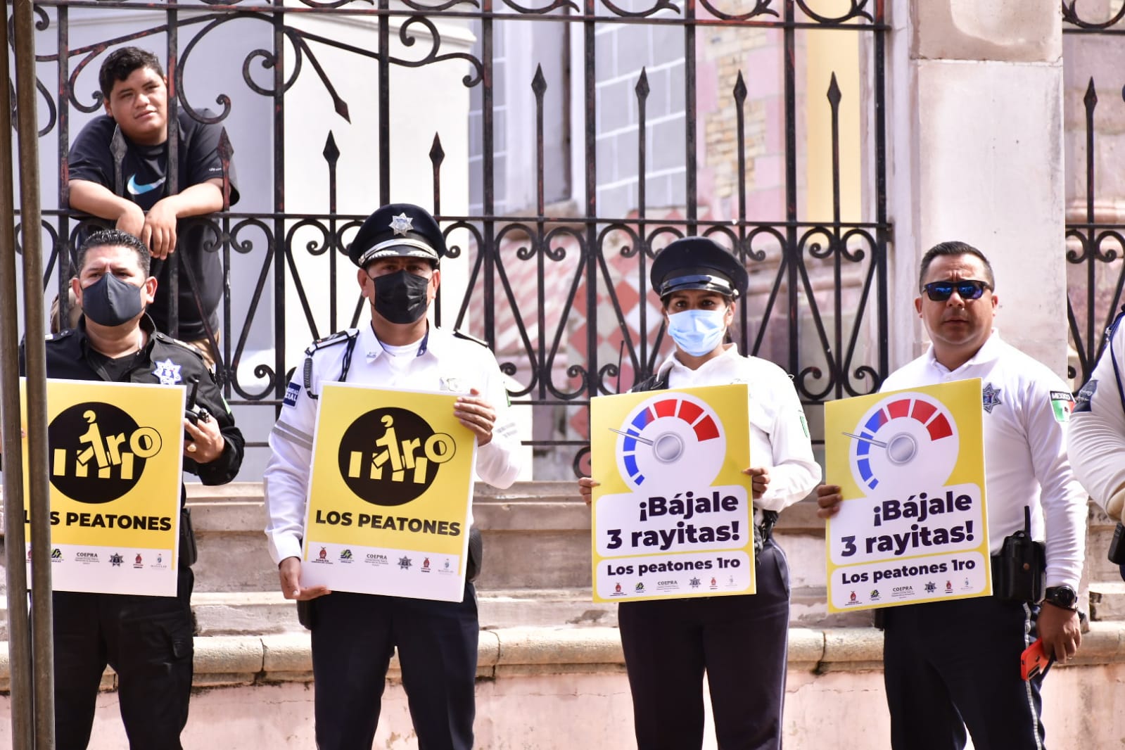Gobierno Municipal inicia campaña “Camina Seguro” para protección de los peatones.