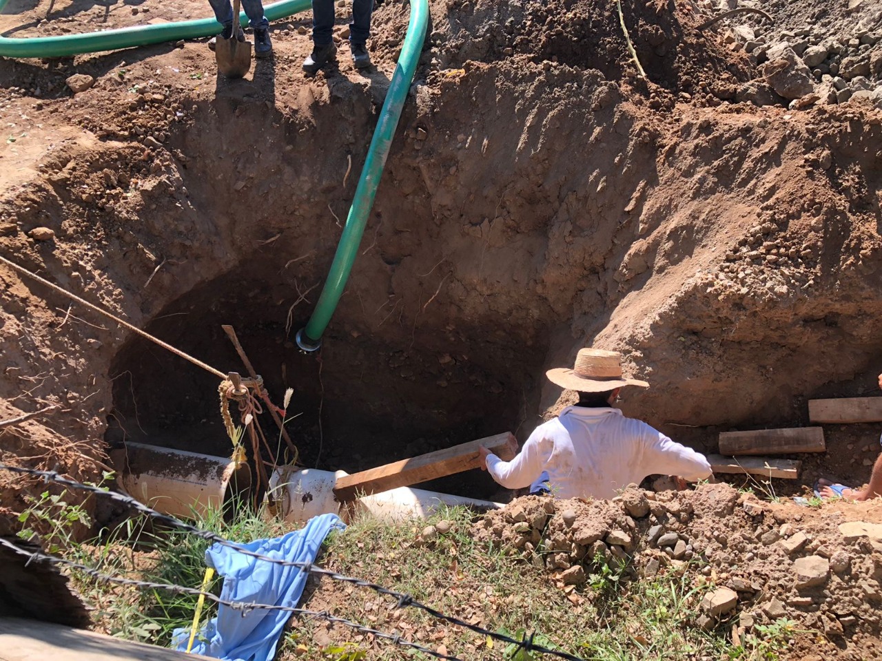 Concluye reparación de tubería en puente UPSIN; el suministro de agua se restablece paulatinamente.