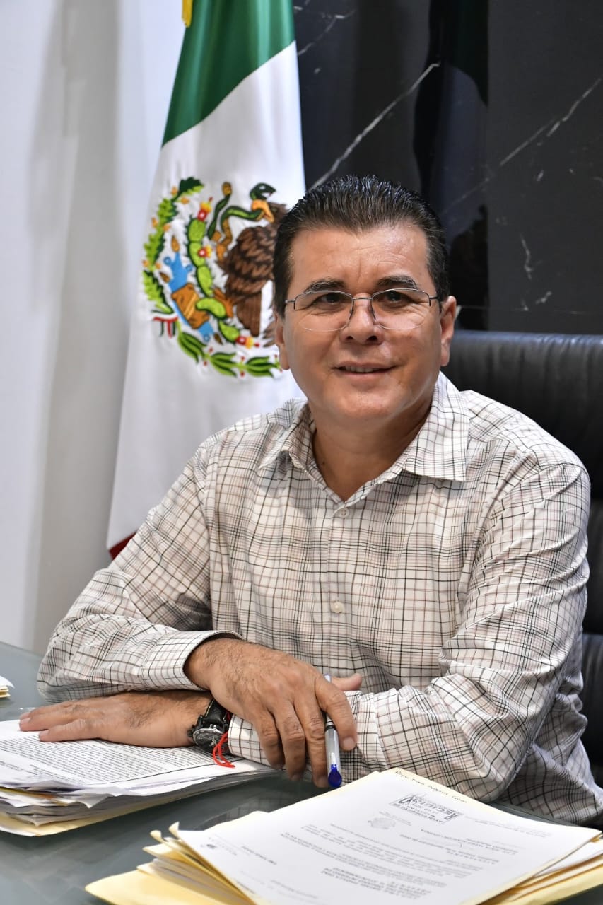 Edgar González Zatarain es Encargado de Despacho de la Presidencia Municipal de Mazatlán.