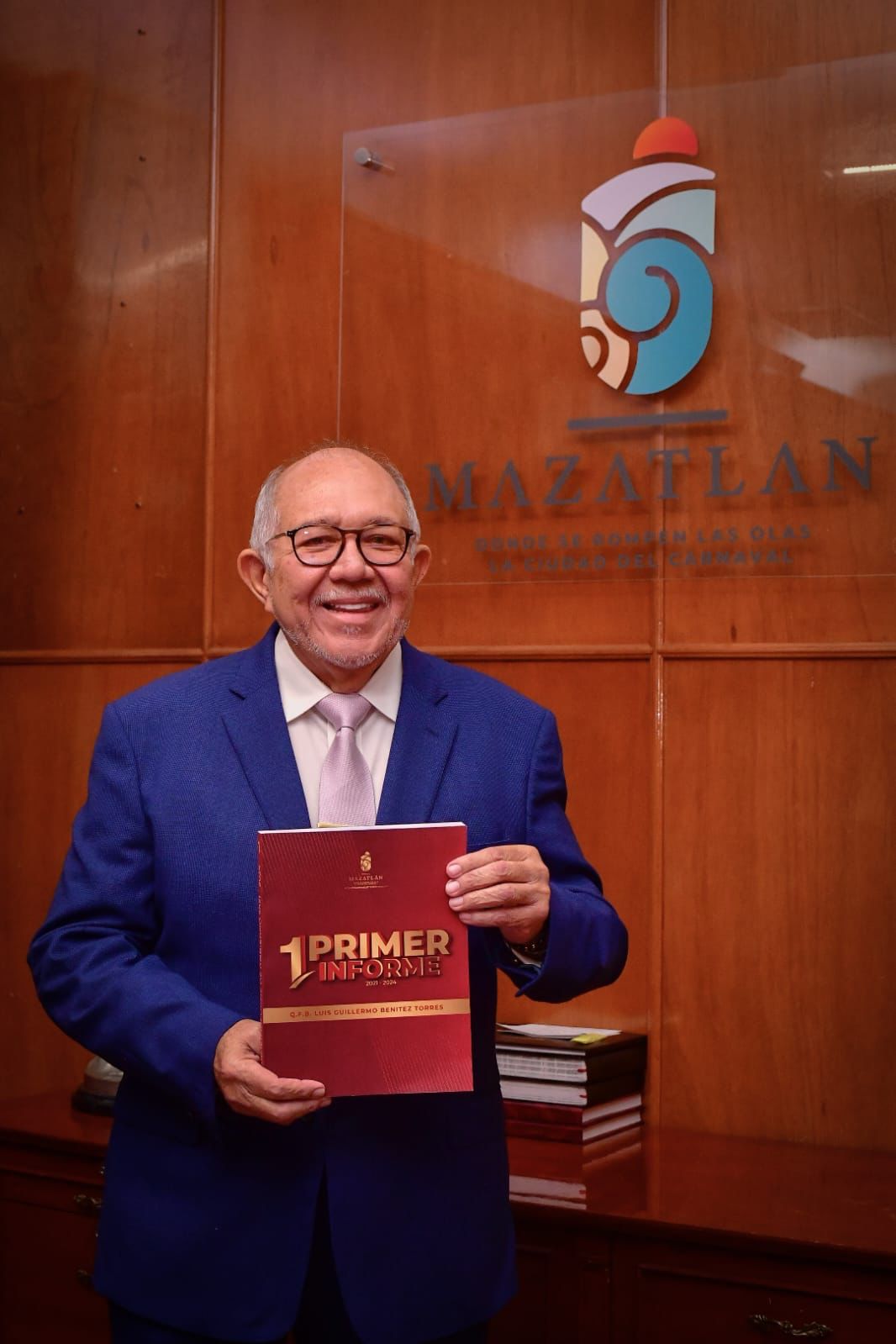 Alcalde Luis Guillermo Benitez Torres presenta el Primer Informe de Gobierno, año que permitió reinventarse a Mazatlán.