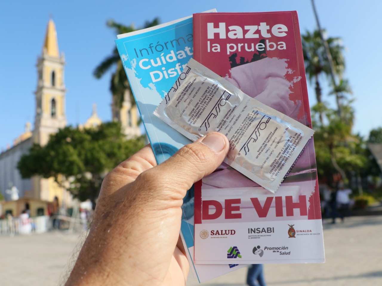 Gobierno de Mazatlán presente en la conmemoración el día mundial de la lucha contra el Sida.