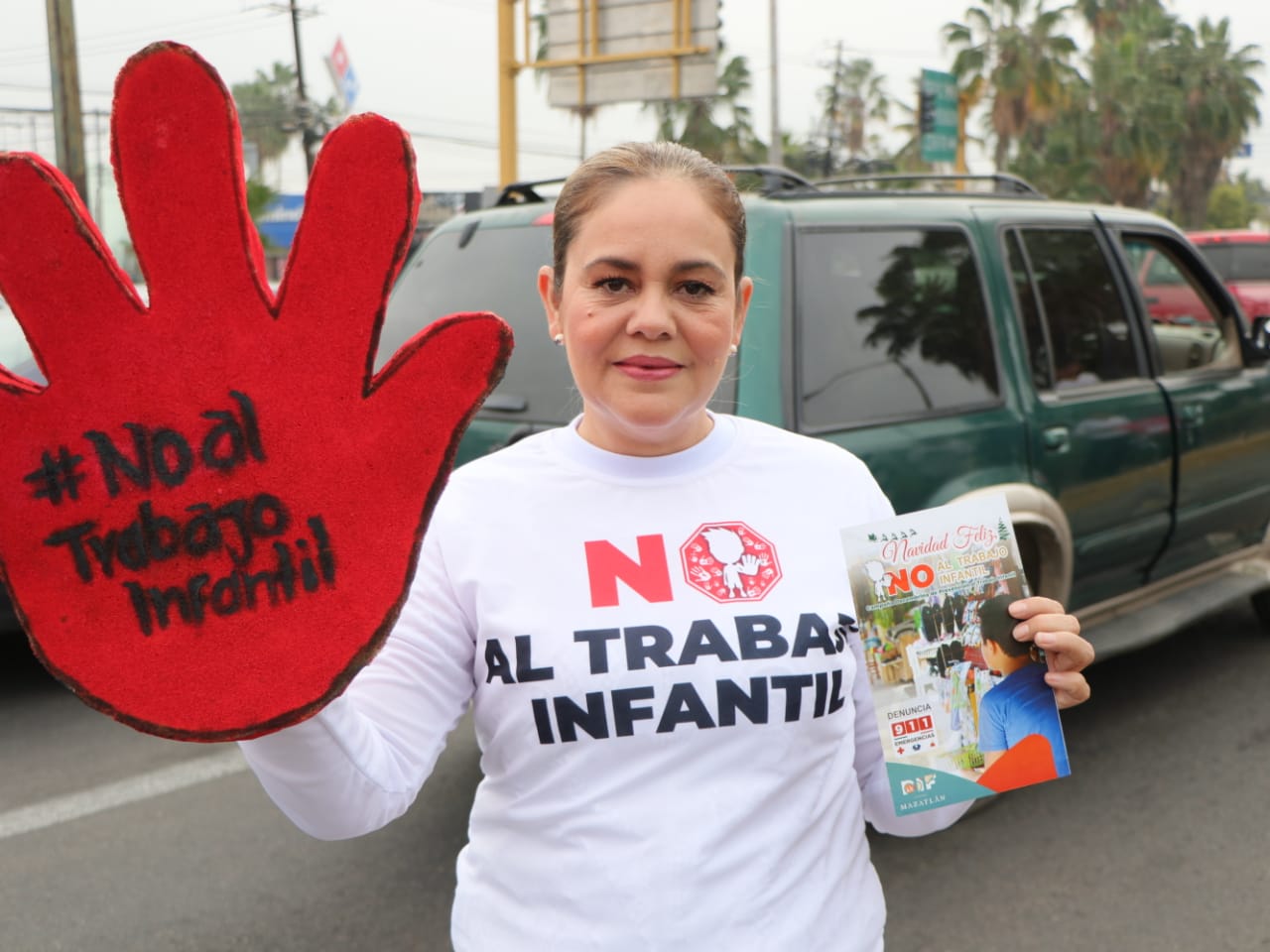 Refuerza DIF Mazatlán campaña ‘No al Trabajo Infantil’ por temporada decembrina