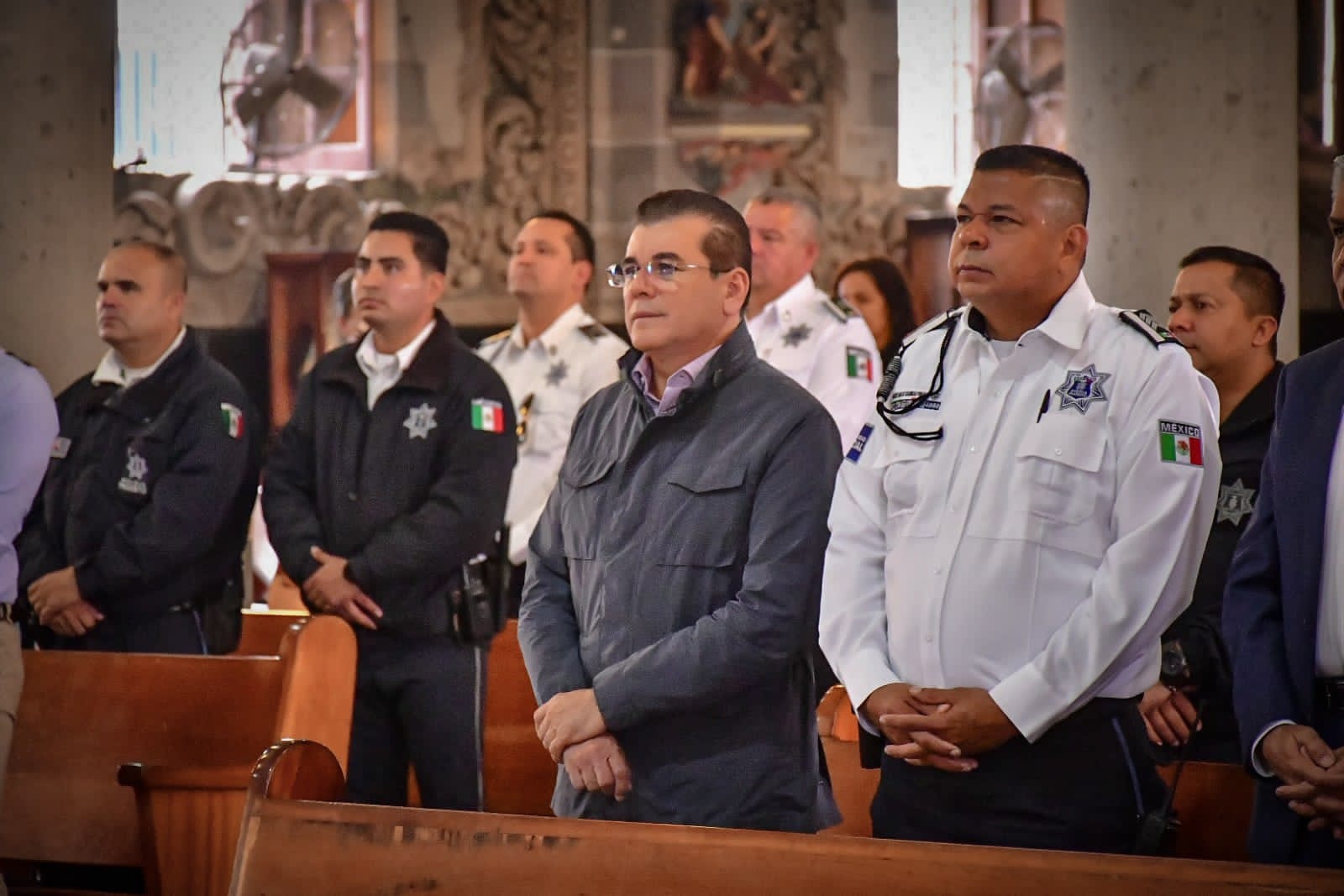 Con misa de acción de gracias Tránsito Municipal inician la celebración de su día