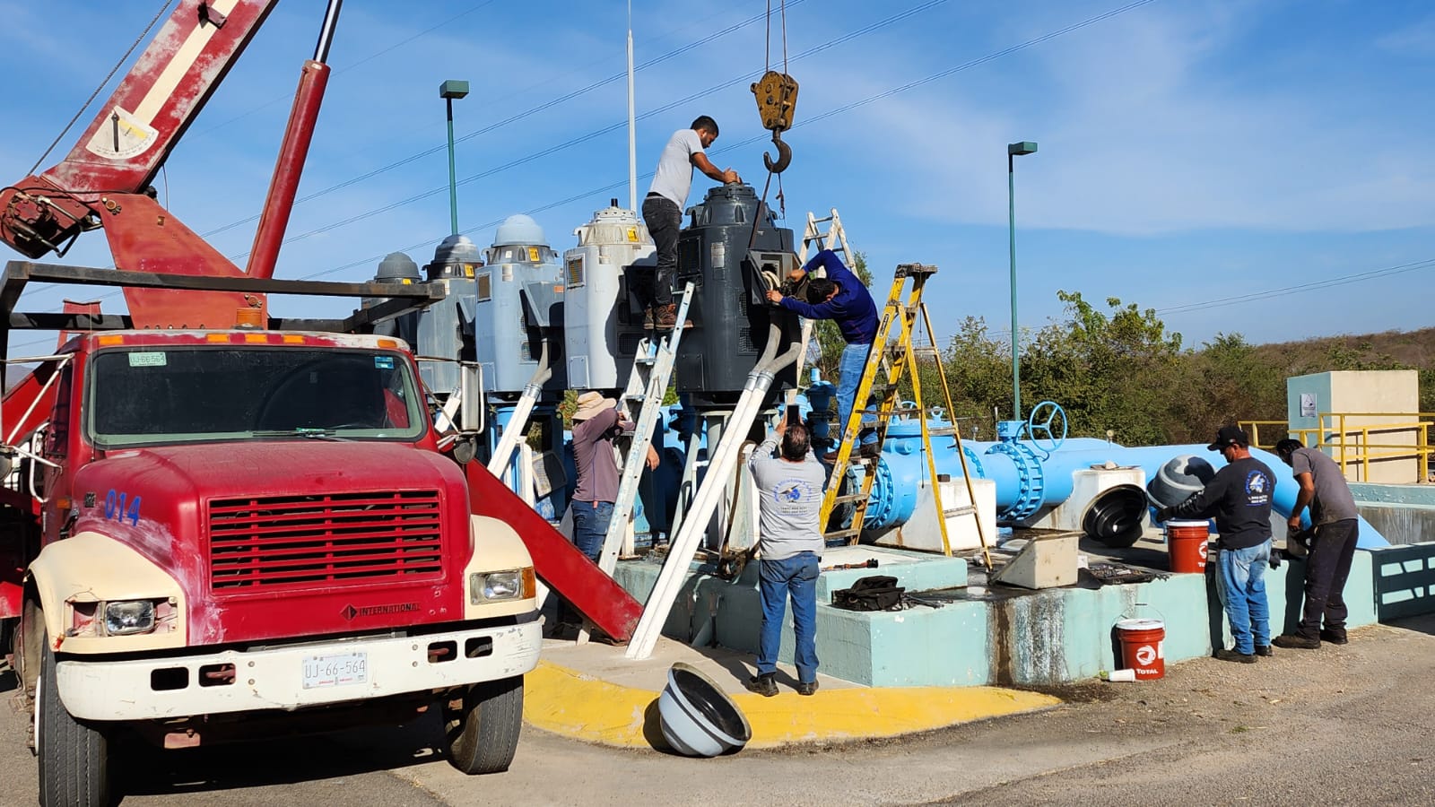 Reanuda JUMAPAM producción en Horcones tras concluir mantenimientos