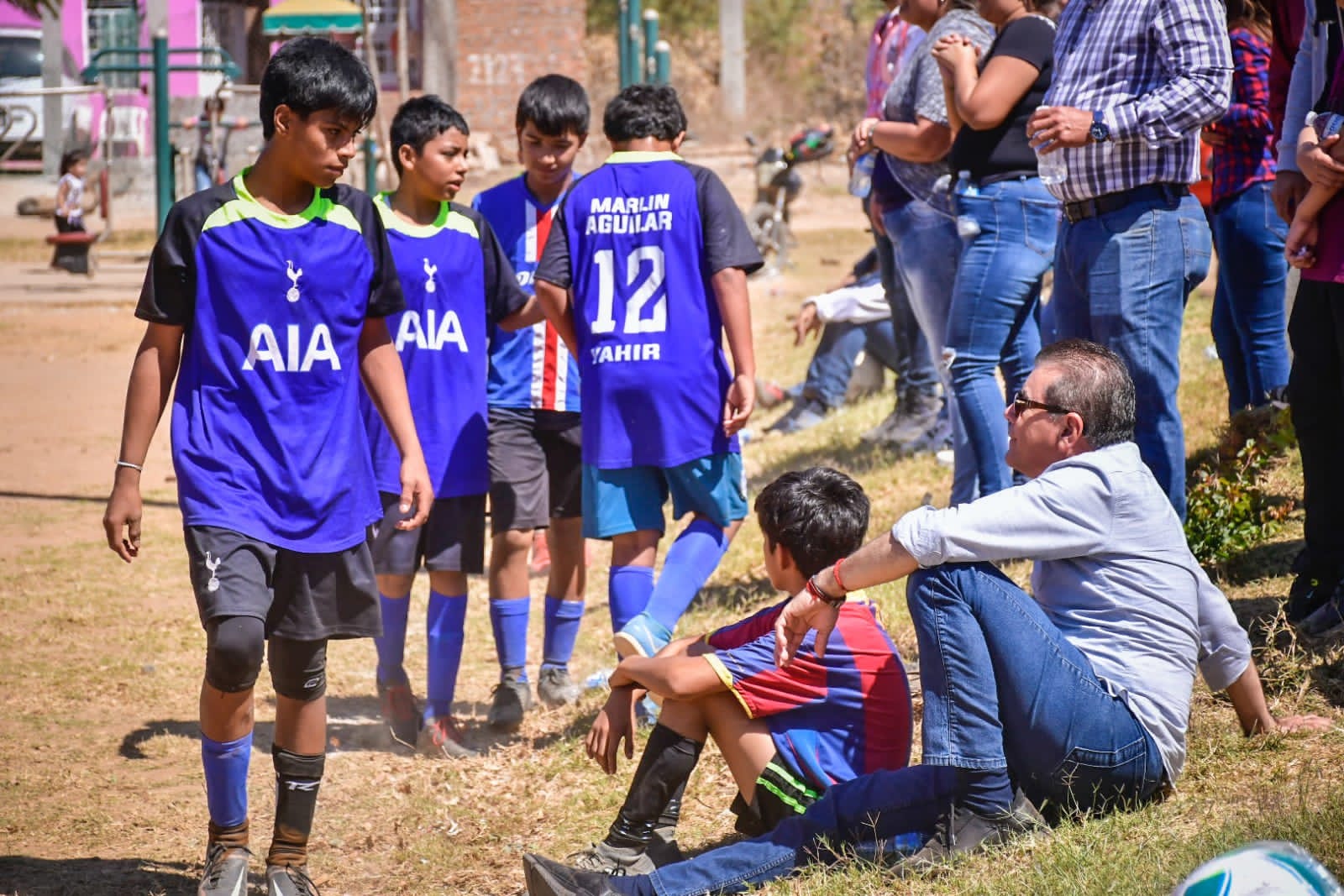 ”Es la primera vez que un Alcalde me ve jugar”: Ángel González