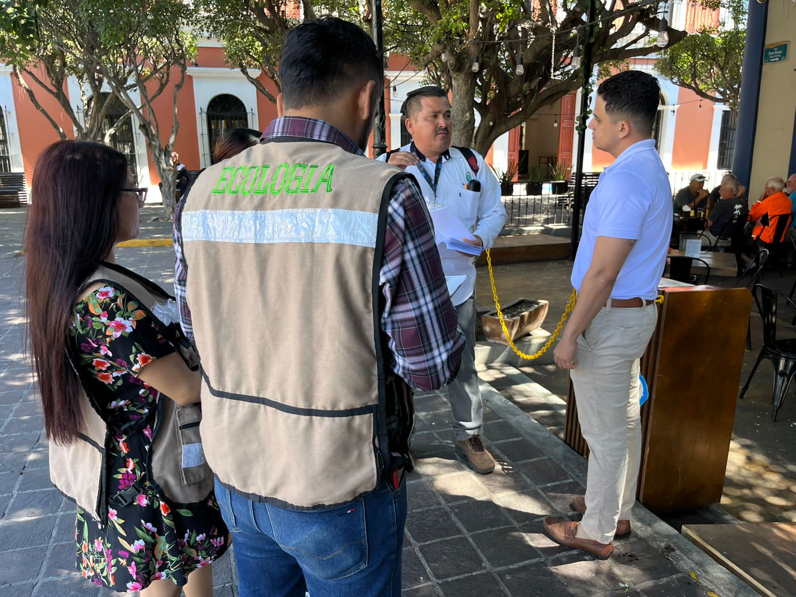 Ecología supervisa establecimientos de Centro Histórico