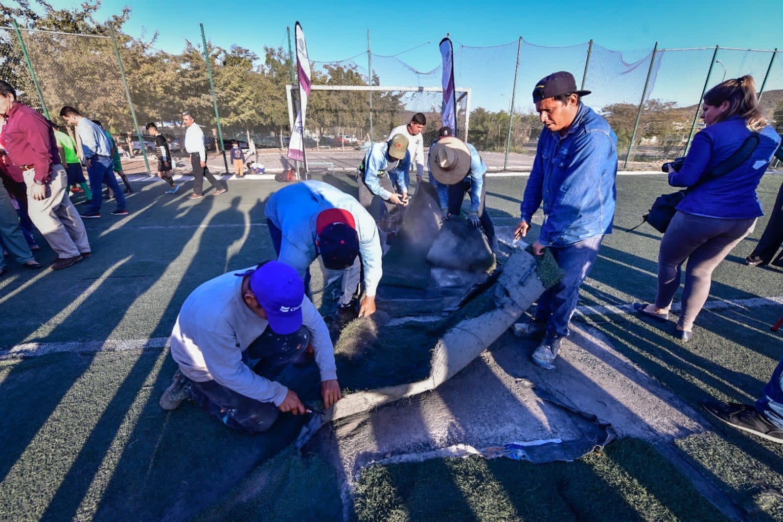 Alcalde da el banderazo para el inicio de la rehabilitación del Parque Recreativo La Foresta