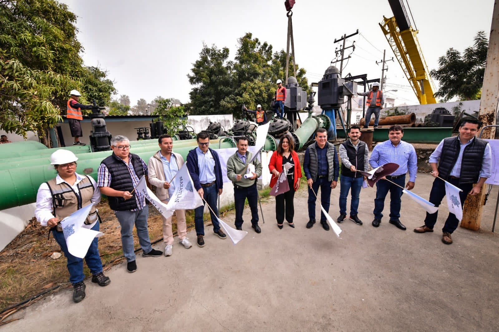 Da el Alcalde banderazo de inicio de obra a la modernización del Cárcamo 7 Sur