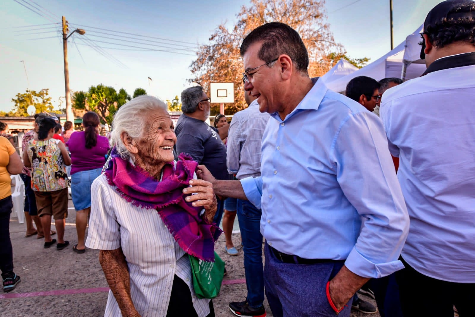 “Tengo 100 años y nadie había venido a El Armadillo”, Florentina Tostado Velarde.