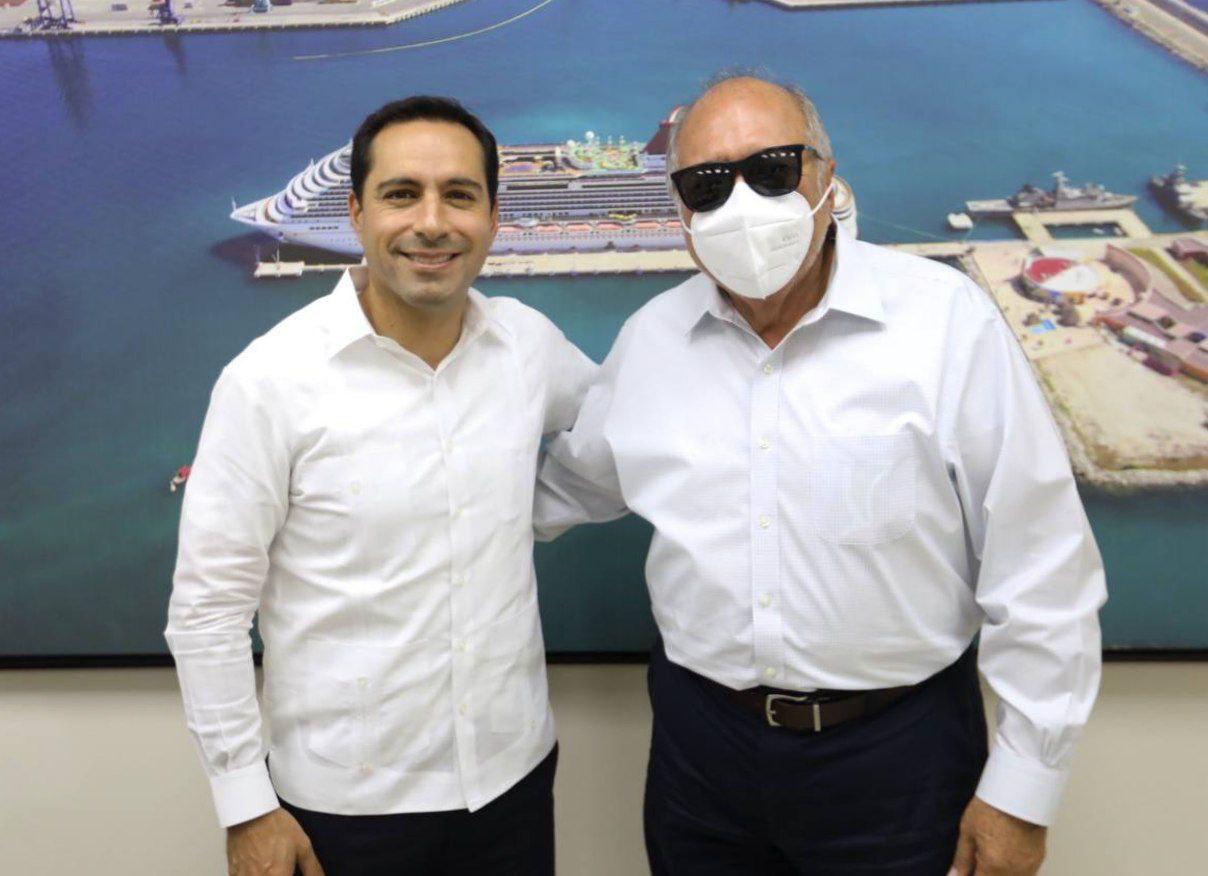 Se reúne Benitez Torres con Mauricio Vila, Gobernador de Yucatán, para fortalecer la seguridad en Mazatlán