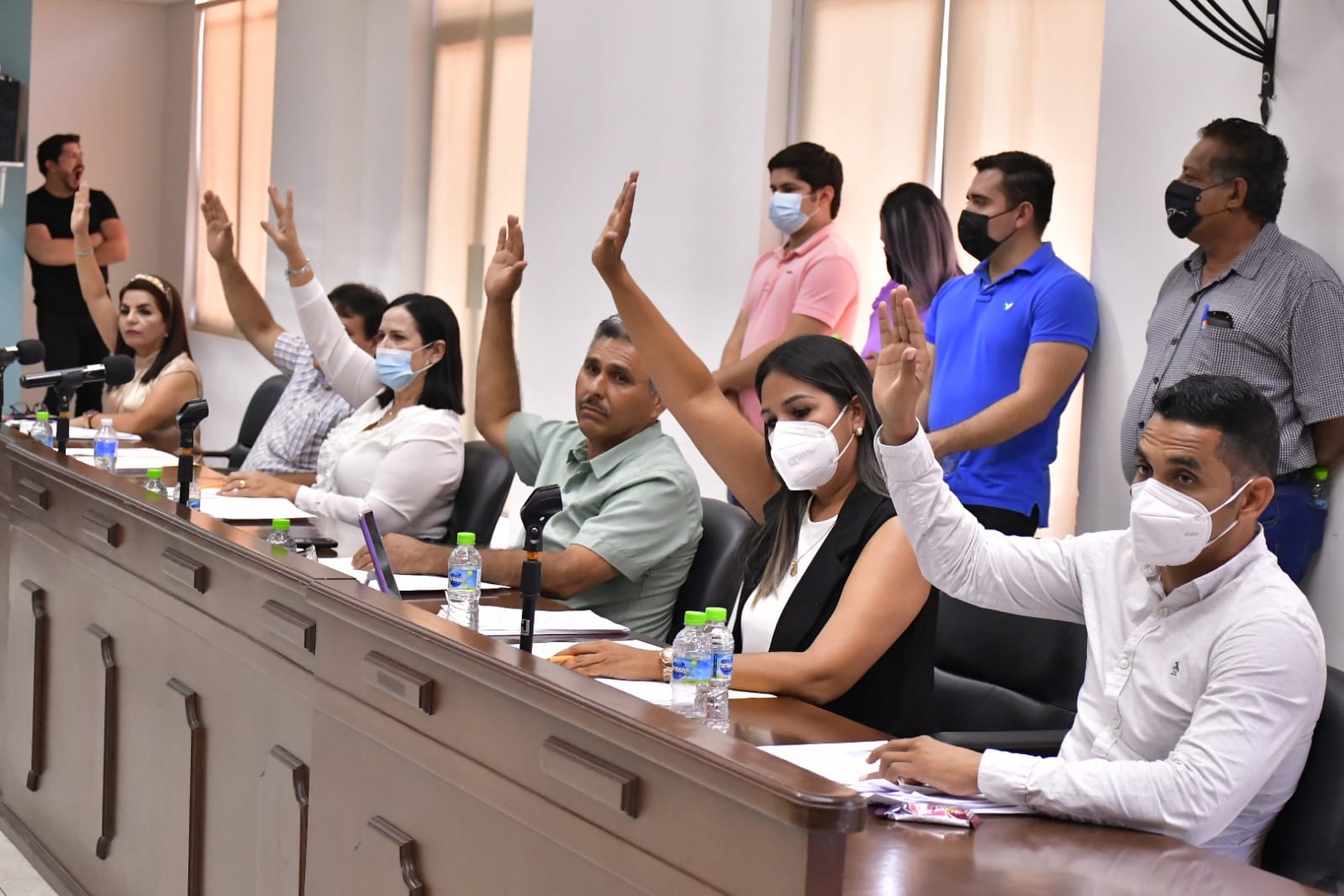 Aprueban Regidores del Cabildo dictámenes presentados en Sesión Ordinaria 16
