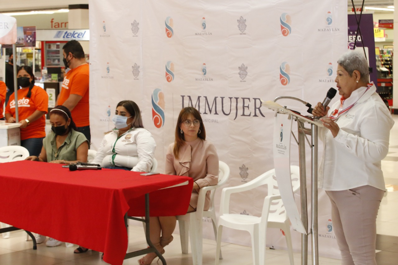 Gobierno de Mazatlán e Immujer trabajan en la prevención de violencia contra la mujer